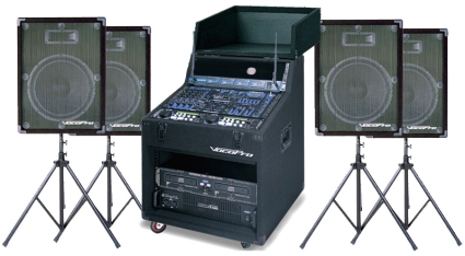 High Quality CLUB-8800 Vocopro 2000W Pro DJ Karaoke System