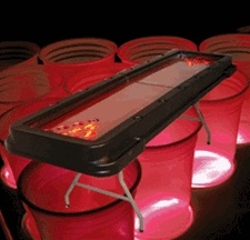 High Quality Glowing Beer Pong Table