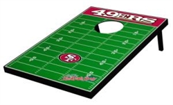 Brand New San Francisco 49ers Tailgate Toss Bean Bag Game - Officially